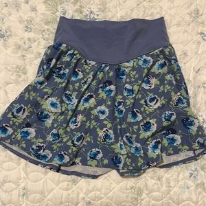 Aerie floral workout skort.